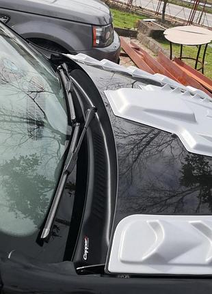 Накладка на жабо (abs) для dacia duster 2008-2018 рр