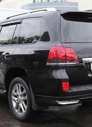 Задні бризковики 2012-2015 (2 шт, під обвіс) для toyota land cruiser 200 рр