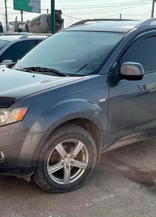 Вітровики (4 шт, hic) для mitsubishi outlander 2006-2012 рр