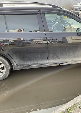 Дефлектори вікон (вітровики) volkswagen golf-5/6 2003-2012 variant (hic)