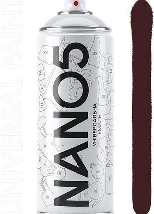 Фарба коричнева 400ml "nano5" n08016 (12шт/уп)