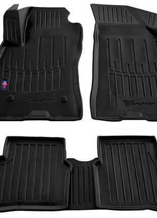 3d килимки для fiat doblo (2010-...) з бортиками 30 мм (stingray)