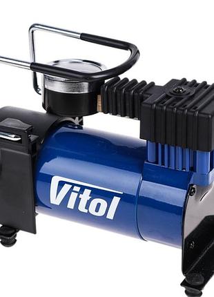 Компресор vitol 7атм/35л/12а/1м шланг/прикур/сумка 2