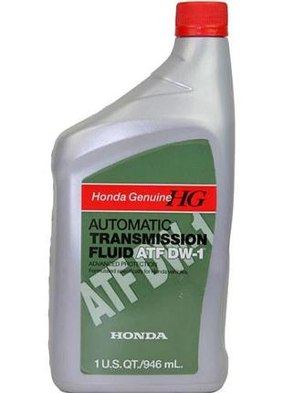 Трансмиссионное масло honda atf dw-1 fluid, 1л honda 082009008