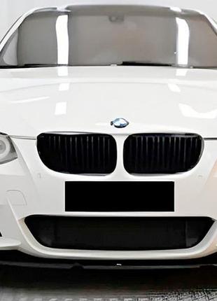 Передний сплиттер dpt (для m-sport 2010-2013, черный глянец) для bmw 3 серия e92/e93 2006–2013 гг