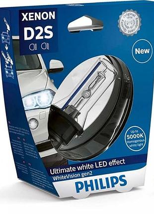 Автолампа d2s whitevision gen2 85v 35w p32d-2 (блистер 1шт)