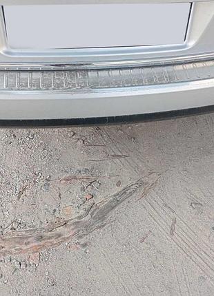 Накладка на задний бампер carmos (только sw) для volkswagen passat b6 2006-2012 гг