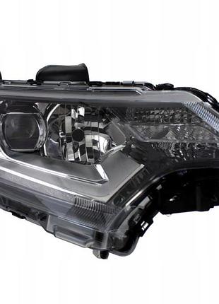 Фара передняя mitsubishi outlander 3 2015-2021, (кроме xl), правая, электрическая регулировка, с корректором, без ламп, depo,