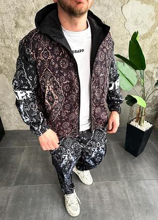 Спортивный костюм мужской плащевка на подкладке