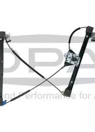 Стеклоподъемник volkswagen caddy/polo 1996-2003/seat cordoba/ibiza 1993-2001, передний левый, без панели, без моторчика, dpa,