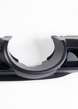 Решетка бампера subaru impreza 2016-2022, sport, с отв. под drl, левая, черная, avtm, 57731l29a, 186738913