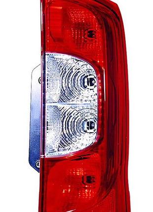 Фонарь задний fiat fiorino/citroen nemo/peugeot bipper 2008-, левый, 2 двери, depo, 661-1940l-ue