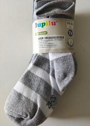 Комплект шкарпеток для хлопчика 7 пар lupilu 23-26р.