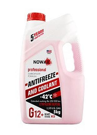 Антифриз 5kg червоний -42°с g12+ nx05001 "nowax" (4шт/ящ)