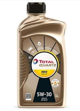 Моторное масло total quartz ineo ll 5w-30,1л total 213818