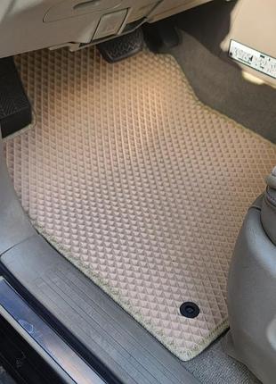 Килимки eva (2 ряди, бежеві) для lexus gx470 2002-2009 рр