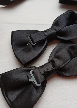 Классический атласный галстук-бабочка2 фото