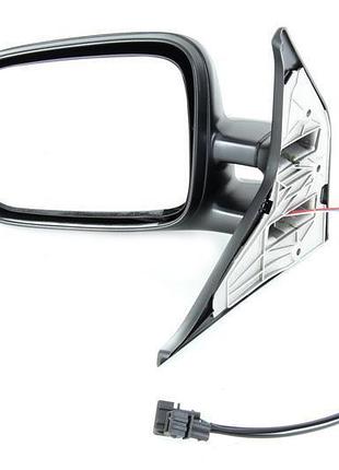 Зеркало боковое volkswagen transporter t4 1990-2003, в сборе, левое, электрическая регулировка, с подогревом, avtm, 701857507h,
