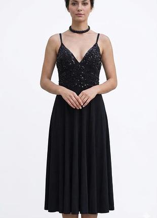 Вечірня сукня river island з паєтками та відкритою спиною