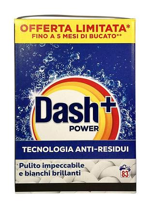 Стиральный порошок dash универсальный технологии anti-residui, 83 стирки, 4150 г