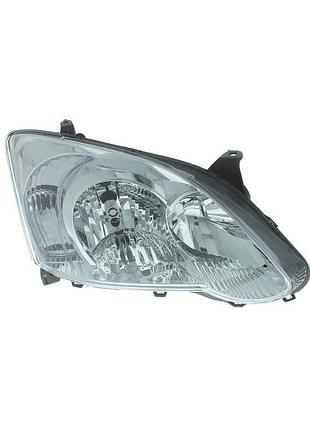 Фара передняя toyota corolla 2004-2007, 3/5 дверей, правая h7/h7, электрическая регулировка, depo, 212-11h6r-ld-em