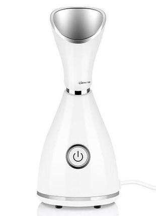 Баня для лица паровая сауна для лица nano ionic facial steamer распариватель для лица белый