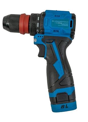 Аккумуляторный шуруповерт kraissmann 103 s-abs-bl 16.8/45 nm (бесщеточный)