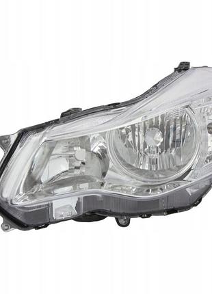 Фара передняя subaru crosstrek/xv 2012-2017, левая, электрическая регулировка, без ламп (h11/hb3/wy21w/w5w), depo, 2201122lldem1