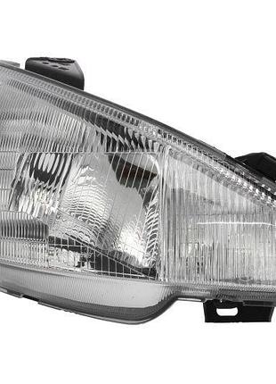 Фара передняя peugeot 206 1998-2003 правая, электрическая регулировка (h4) tyc 20-5759-28-2