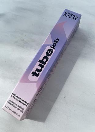 Подовжуюча термо туш urban decay  tube job lash augmenting tubing mascara