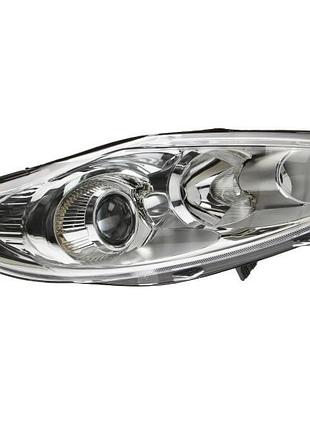 Фара передняя ford fiesta 6 2008-2013, правая h7/h1, серая рамка, электрическая регулировка, с моторчиком, depo, 431-1188rmld-em