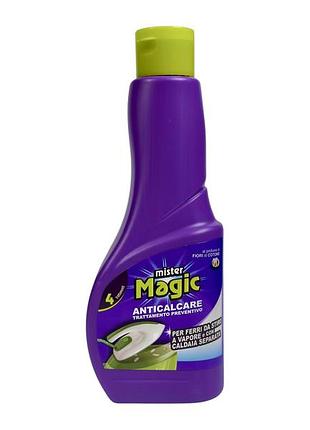 Засіб від накипу mister magic anticalcare trattamento preventivo, 200 мл (для прасок і парогенераторів)