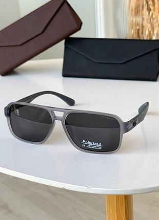 Сонцезахисні окуляри polarized чоловічі maybach дужки flax fit (на пружині)