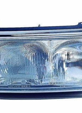 Фара передняя toyota land cruiser j8 1991-1996 правая, механическая регулировка, без ламп, хром полоски depo 212-1173r-ld-e