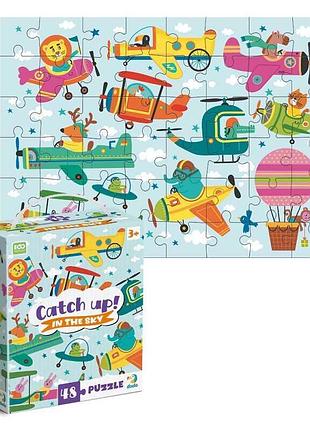 Пазл "наздоганяй! у небі" 300617 (64) "dodo", в коробці