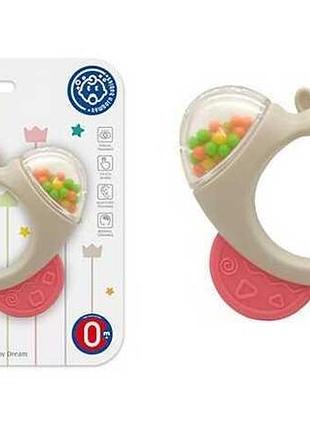 Брязкальце не 0103 c (120) “метелик”, прорізувач, дзвінкі кульки, на листі