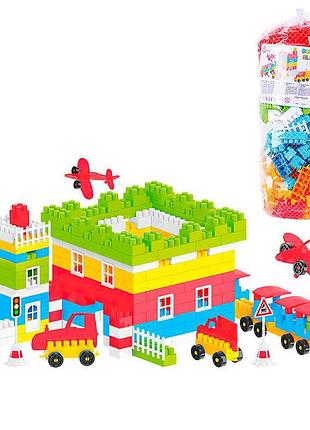 Конструктор №5 0533 (6) "technok toys" 310 деталей, в пакеті