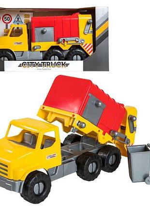 Сміттєвоз "city truck" 39369 (6) "tigres", в коробці