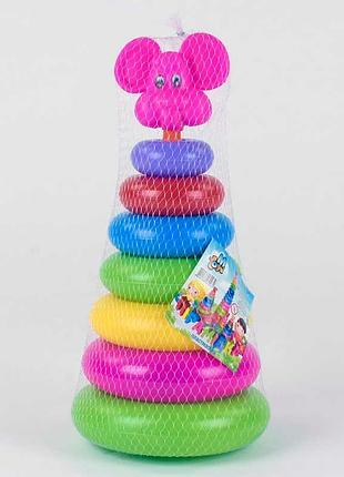 Пирамида №3 07013 (13) /7 колец/ "m toys"