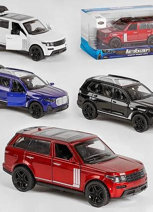Машинка mg - 60712 (120/2) "авто експерт", 4 види, 1:36, світло, звук, інерція, в коробці видається мікс видів