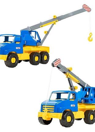 Гр автокран "city truck" 39396 (4) "tigres", рухомі елементи, у сітці