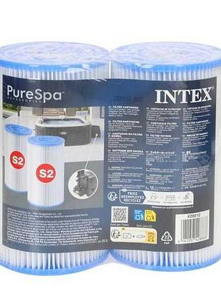 Intex фільтр-картридж 29012 (6) тип s2, 2 штуки