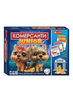 Гр настільна гра "комерсанти. junior" 10120162у 5868у (12) "ранок"