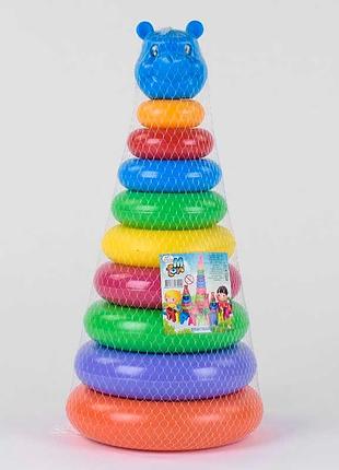Гр пірамідка №4 07014 (5) /8 кілець/ 07014 "m toys"