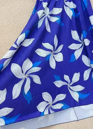 Юбка в пол,р50-52-54💙🤍💙🤍 3