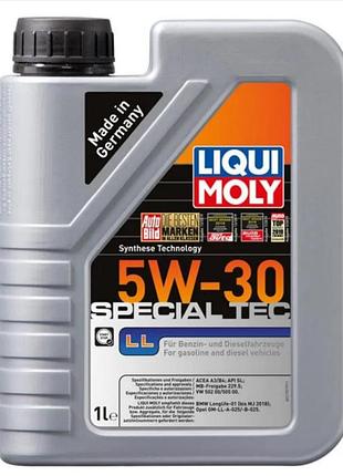 Моторное масло liqui moly special tec ll 5w-30 1л liqui moly 2447