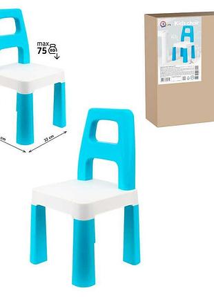 Гр дитячий стілець 9710 (1) світло-блакитний "technok toys", 32х32х55 см, у коробці