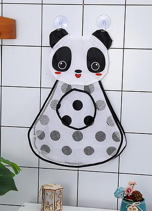 Корзина для игрушек для ванны панда