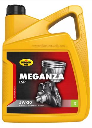 Моторное масло kroon oil meganza lsp 5w-30, 5л kroon oil 33893