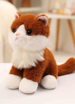 Мягкая игрушка котенка мягчит 22см